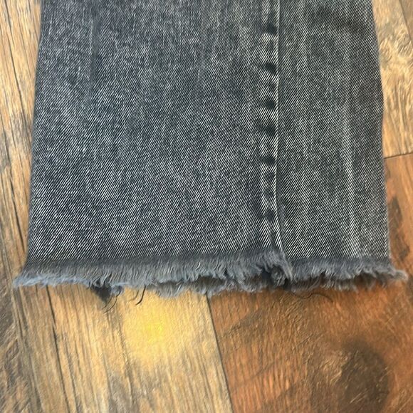 Women's gray  Wide-Leg Jeans 22 (5235) - Picture 2 of 6